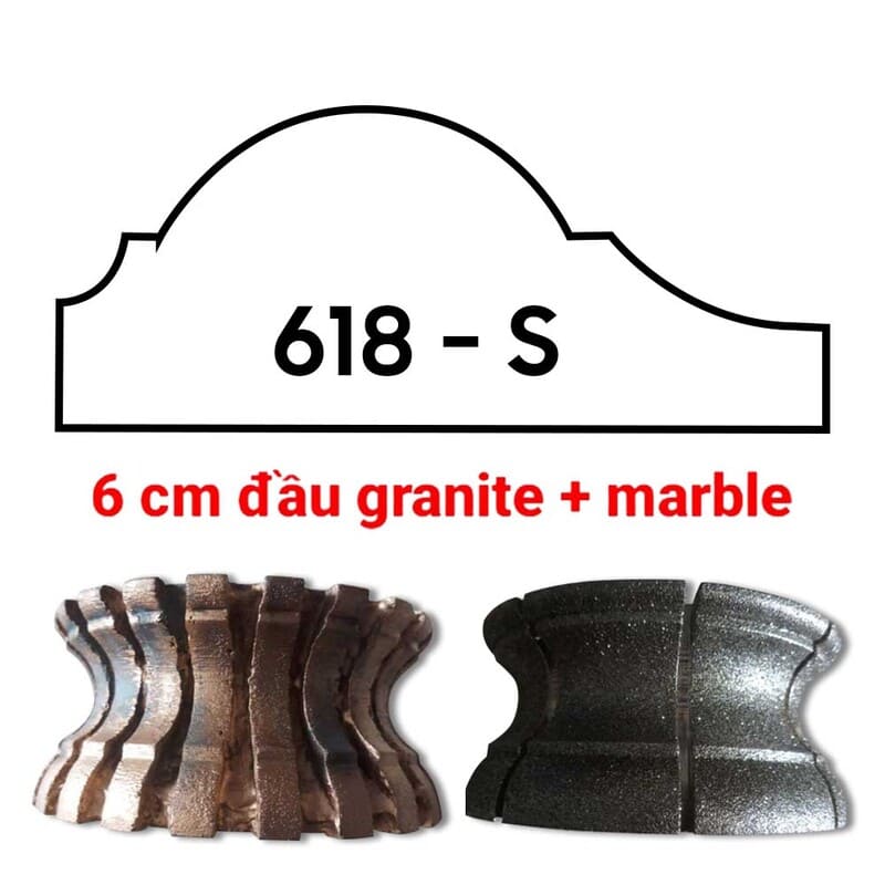 Đầu soi 618 - 8cm - Granite - Marble - Đầu đánh bóng
